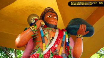 hanuman-statue-in-rumassala-hindu-temple-galle